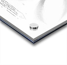 Blue angel art abstract design 24 Acrylic print