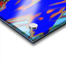 Blue angel art abstract design 33 Impression Acrylique