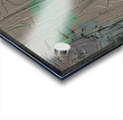 Blue angel art abstract design 21 Acrylic print