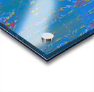 Blue angel art abstract design 62 Acrylic print