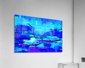 Abstract line art the 17th horizontal Acrylic Print