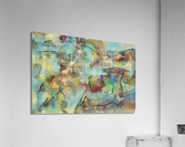 Abstract line art  the 10th horizontal Acrylic Print