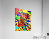 Abstract line art the 2nd vertical Acrylic Print