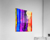 Abstract line art the 21st  version 1 vertical Acrylic Print