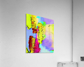 Abstract line art the 11th vertical Acrylic Print