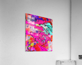 Abstract line art the 12th vertical Acrylic Print