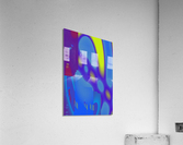 Blue angel art abstract design 43 Impression acrylique