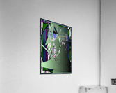 Blue angel art abstract design 16 Acrylic Print