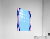 Blue angel art abstract design 26 Acrylic Print