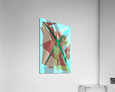 Blue angel art abstract design 44 Acrylic Print