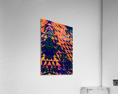 Blue angel art abstract design 27 Acrylic Print