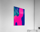 Blue angel art abstract design 83 Acrylic Print