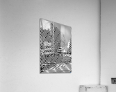 Blue angel art abstract design 86 Acrylic Print