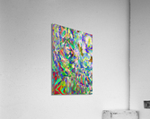 Blue angel art abstract design 89 Impression acrylique