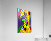 Blue angel art abstract design 139 Acrylic Print