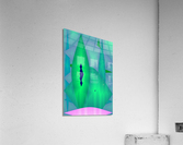 Blue angel art abstract design 135 Acrylic Print