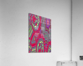 Blue angel art abstract design 115 Acrylic Print