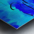 Abstract line art the 17th horizontal Metal print