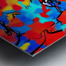 Abstract line art  the 16th horizontal Metal print