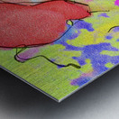 Abstract line art the 6th horizontal Metal print