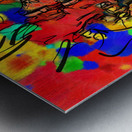 Abstract line art the 2nd vertical Metal print