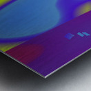 Blue angel art abstract design 43 Impression metal