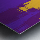 Blue angel art abstract design 10 Metal print