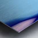 Blue angel art abstract design 26 Metal print