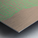 Blue angel art abstract design 18 Metal print