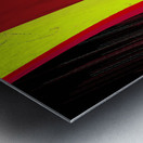 Blue angel art abstract design 17 Metal print