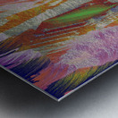 Blue angel art abstract design 6 Impression metal