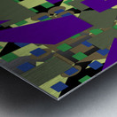 Blue angel art abstract design 99 Metal print