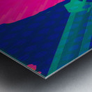 Blue angel art abstract design 83 Metal print