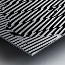 Blue angel art abstract design 86 Metal print