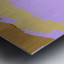 Blue angel art abstract design 71 Metal print