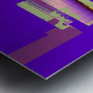 Blue angel art abstract design 79 Metal print