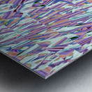 Blue angel art abstract design 63 Metal print