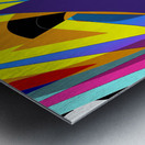 Blue angel art abstract design 139 Metal print