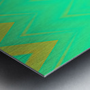 Blue angel art abstract design 101 Metal print