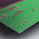 Blue angel art abstract design 109 Metal print