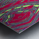 Blue angel art abstract design 115 Metal print