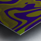 Blue angel art abstract design 121 Metal print