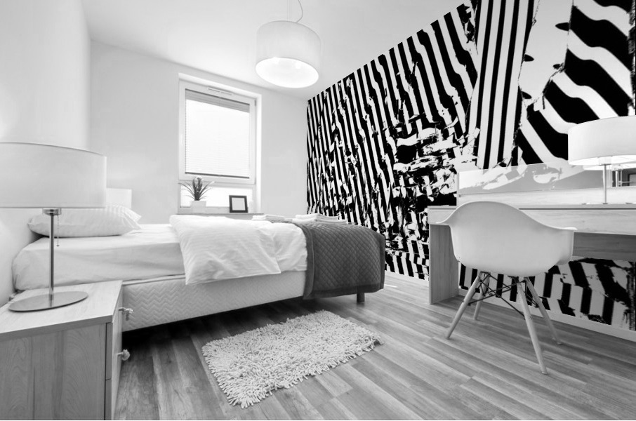 Blue angel art abstract design 86 Mural print