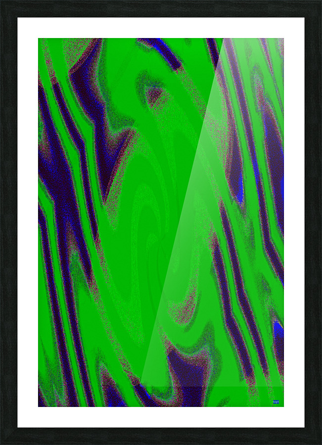 Blue angel art abstract design 34 Picture Frame print