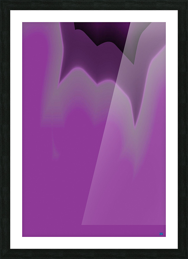 Blue angel art abstract design 20 Picture Frame print