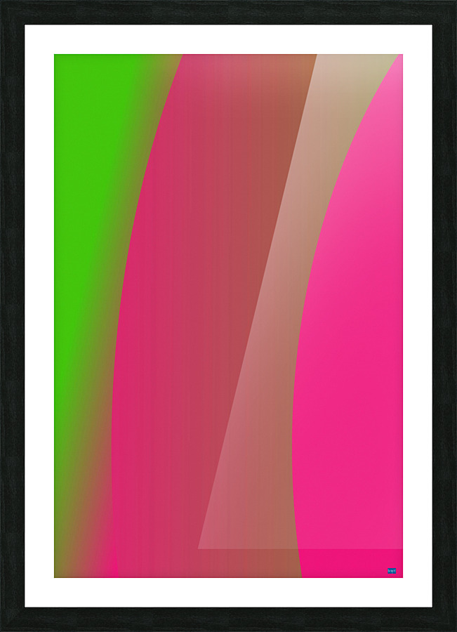 Blue angel art abstract design 95 Picture Frame print