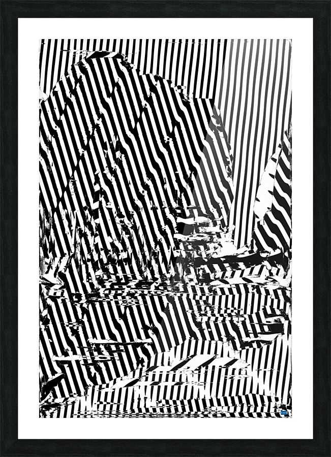 Blue angel art abstract design 86 Picture Frame print