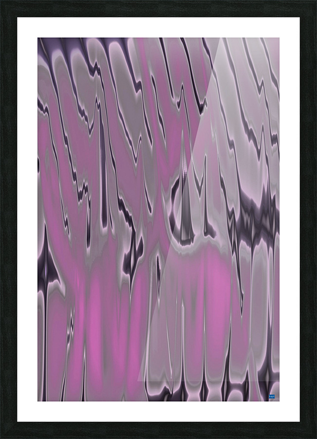 Blue angel art abstract design 90 Picture Frame print