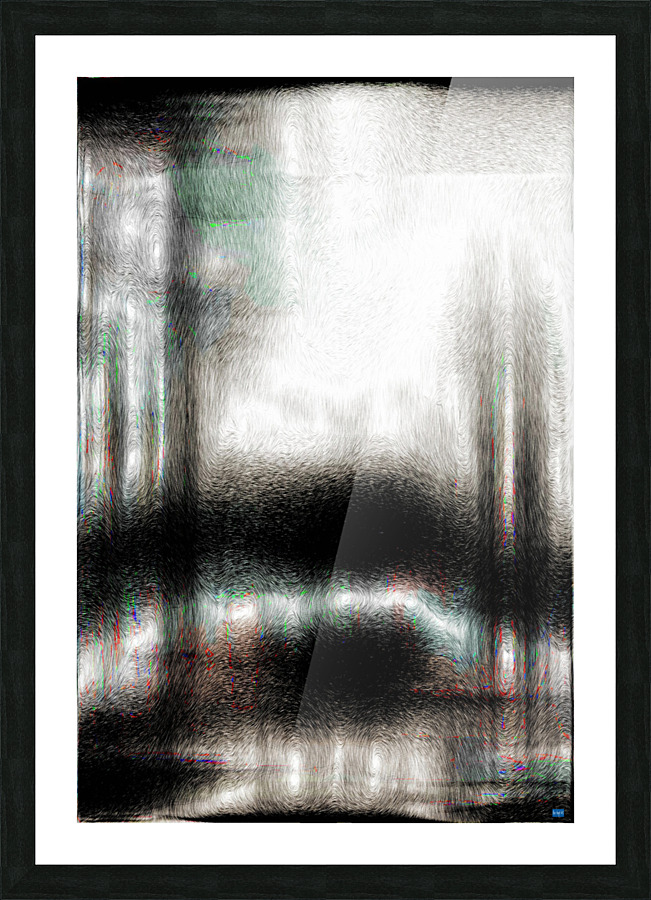 Blue angel art abstract design 117 Impression et Cadre photo