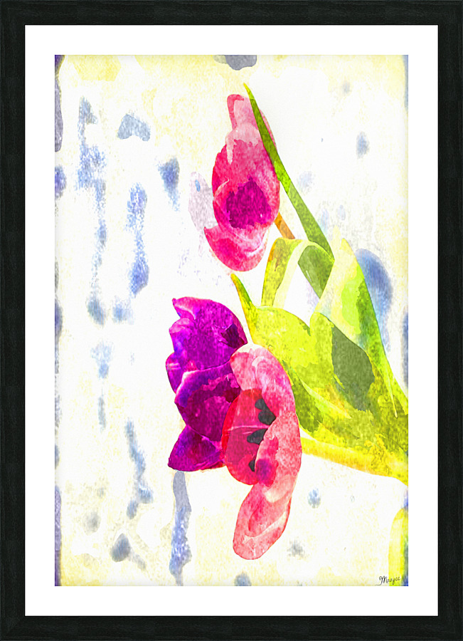 Watercolor Floral 29 Picture Frame print